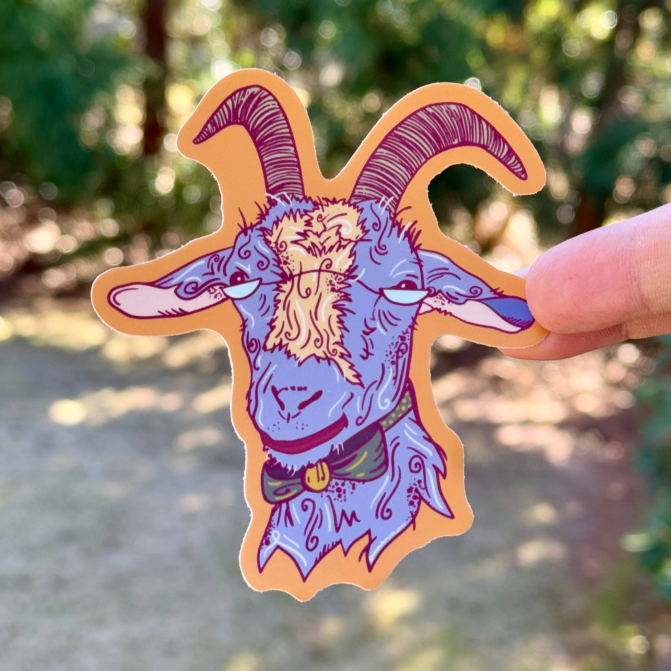 Uncle Dunc's Sticker Shoppe - Wholesale Sticker - Mr. Goat {sticker}
