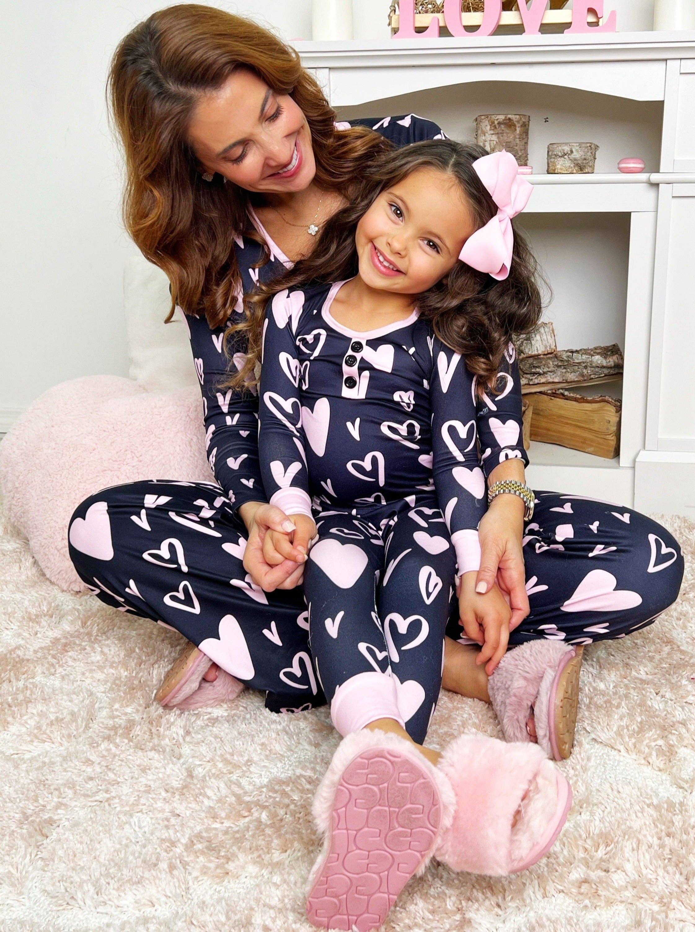 Rose Ensemble de pyjama Mommy And Me Love You More en vente sur Faire1