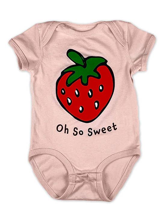 Baby Graphic Onesie - "Oh So Sweet" for wholesale by Short Stack Goods
