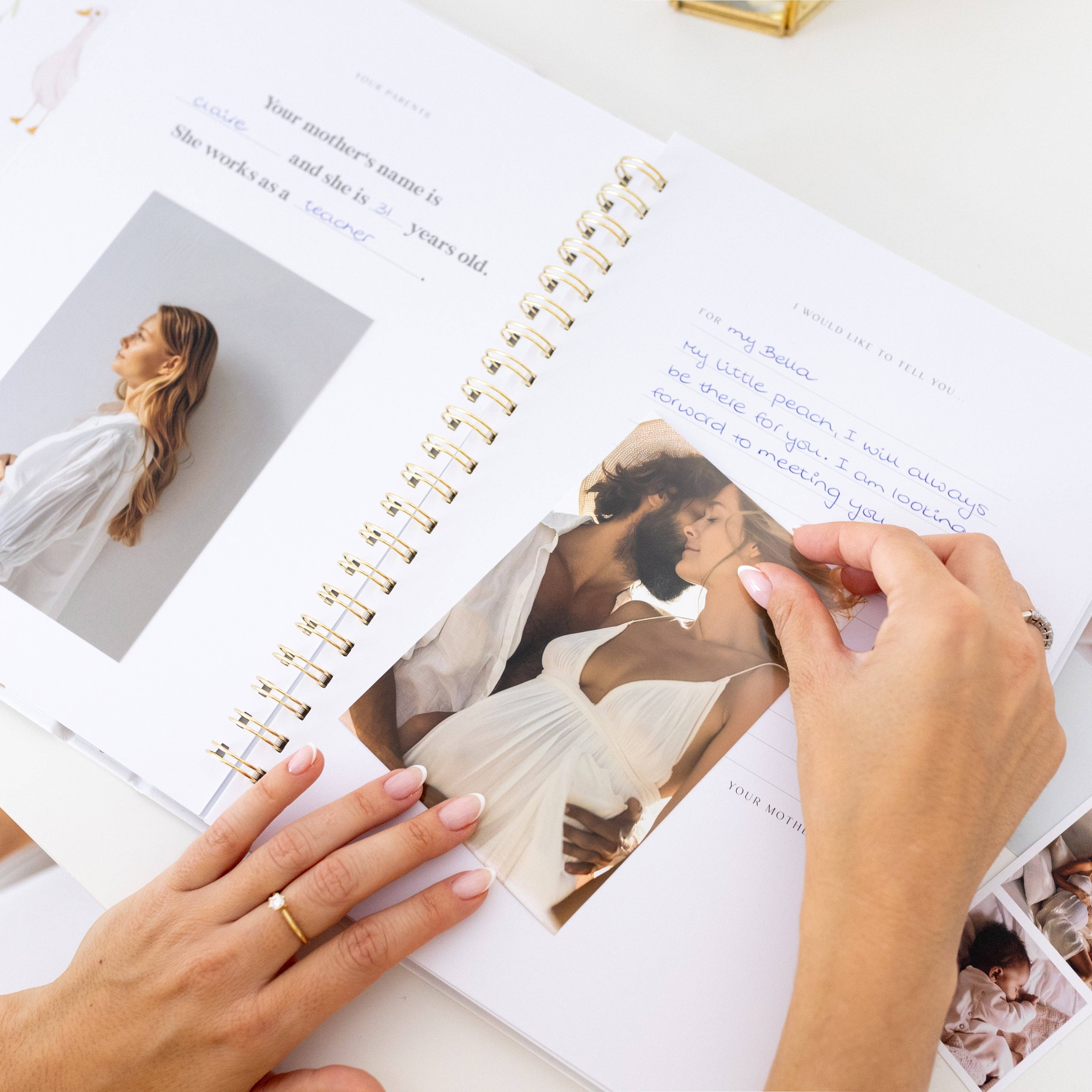 Love & Story Design - Wholesale Memory Book - Kids & Baby - Baby Memory Book Forest Fairytale (3pcs)6