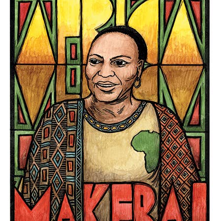 Ricardo Levins Morales Art Studio - Wholesale Poster - Miriam Makeba (Poster)0