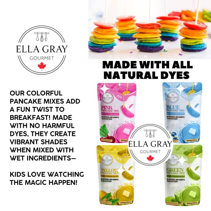 Ella Gray Gourmet - Wholesale Pancake Mix - Yellow Pancake Mix2