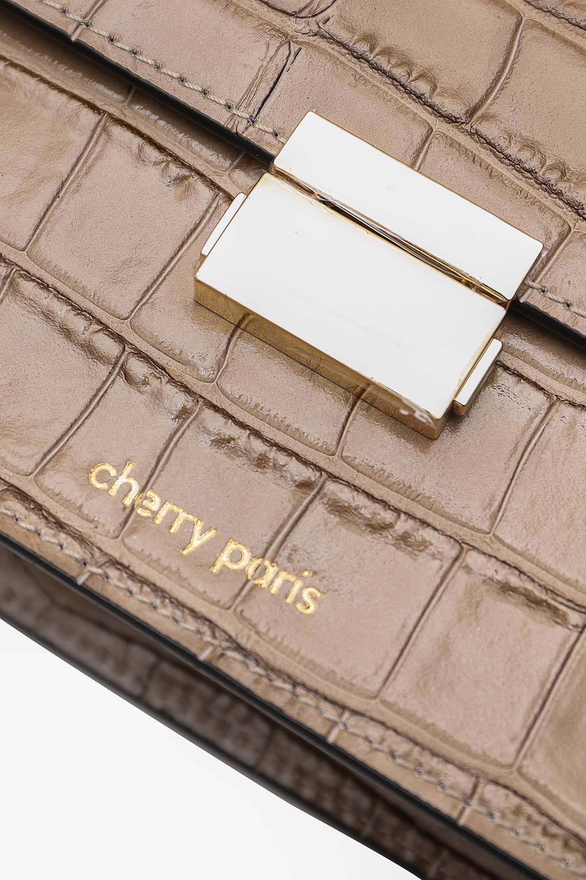 Cherry Paris - Wholesale Messenger Bag - Women's - MILENA CROCO bag - 407420