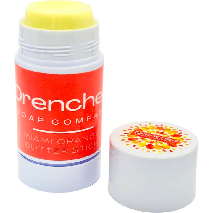 Miami Orange Butter Stick for wholesale by Drenched Soap Company