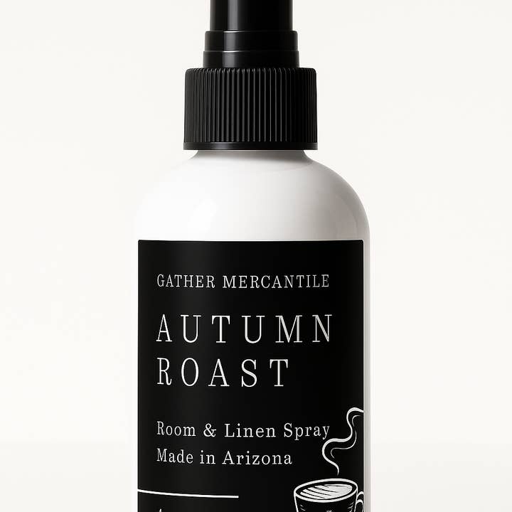 Autumn Roast Room & Linen Spray for wholesale by Gather Mercantile