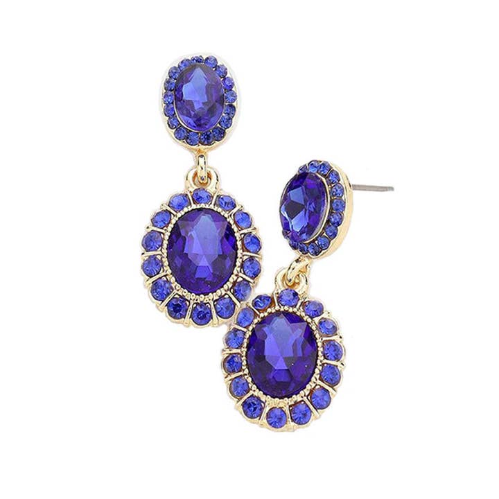 Madeline Love - Wholesale Dangle Earrings - Crystal Rhinestone Drop Evening Earrings4