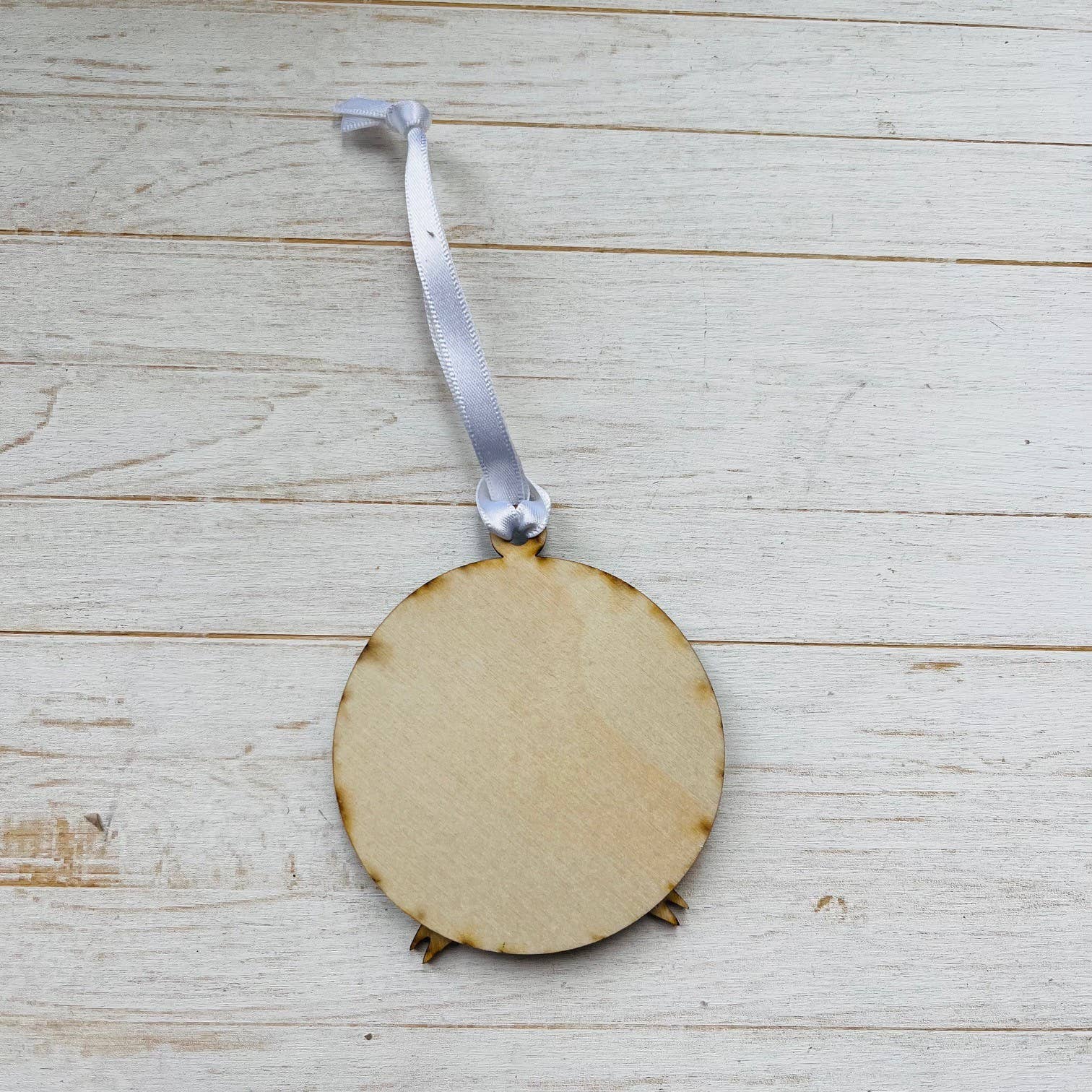 Gorgeous Little Bits Ltd – wholesale Ornament – Highland Cow Night Sky Full Moon Christmas Decoration Custom1