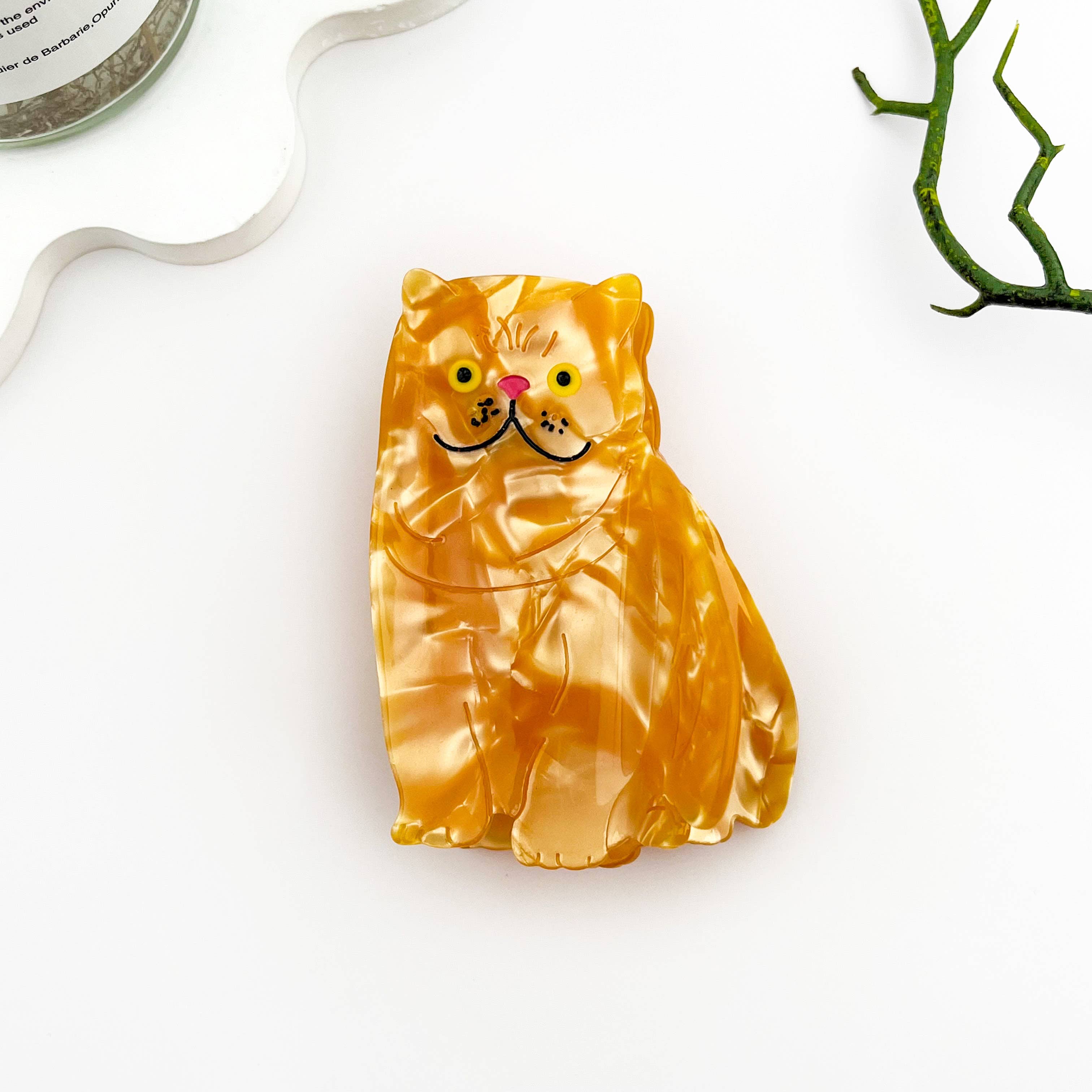 mildstyles - Wholesale Hair Clip - Women's - Adorable Playful Cat Acetate Animal Hair Claw Clip6