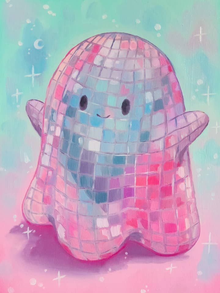 Disco Ghost Prints! für den Großhandel von Shelby DeGarmo Art