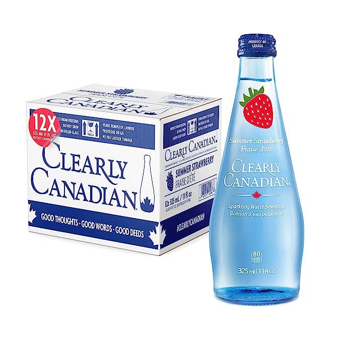 Clearly Canadian Sparkling Water - Wholesale Sparkling Water - Summer Strawberry Sparkling Water1