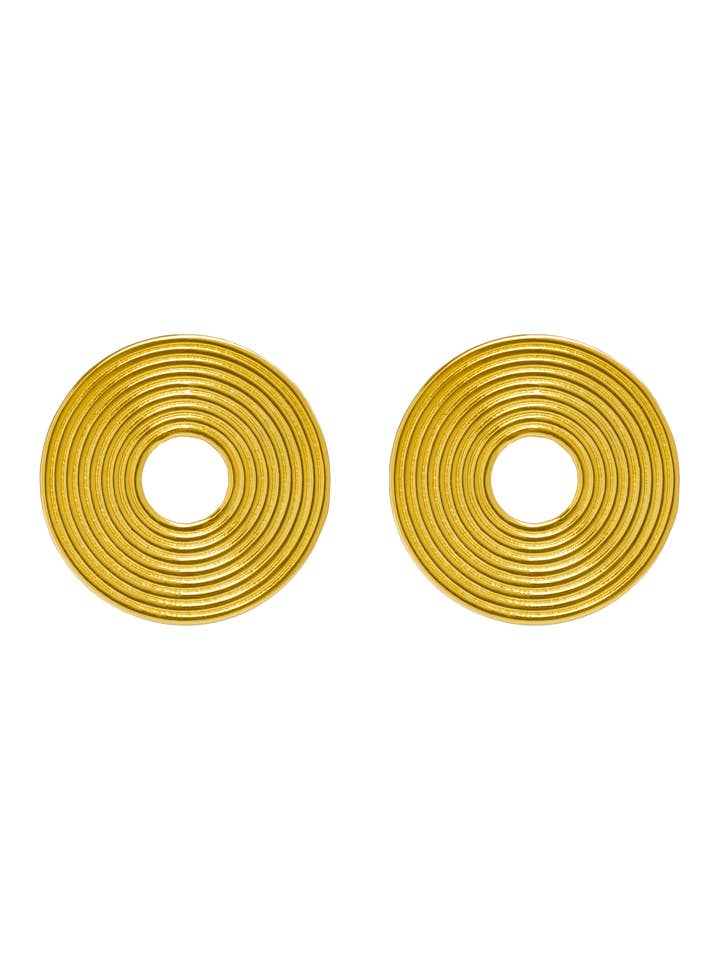 Round Earrings Miami for wholesale by Lavani Jewels