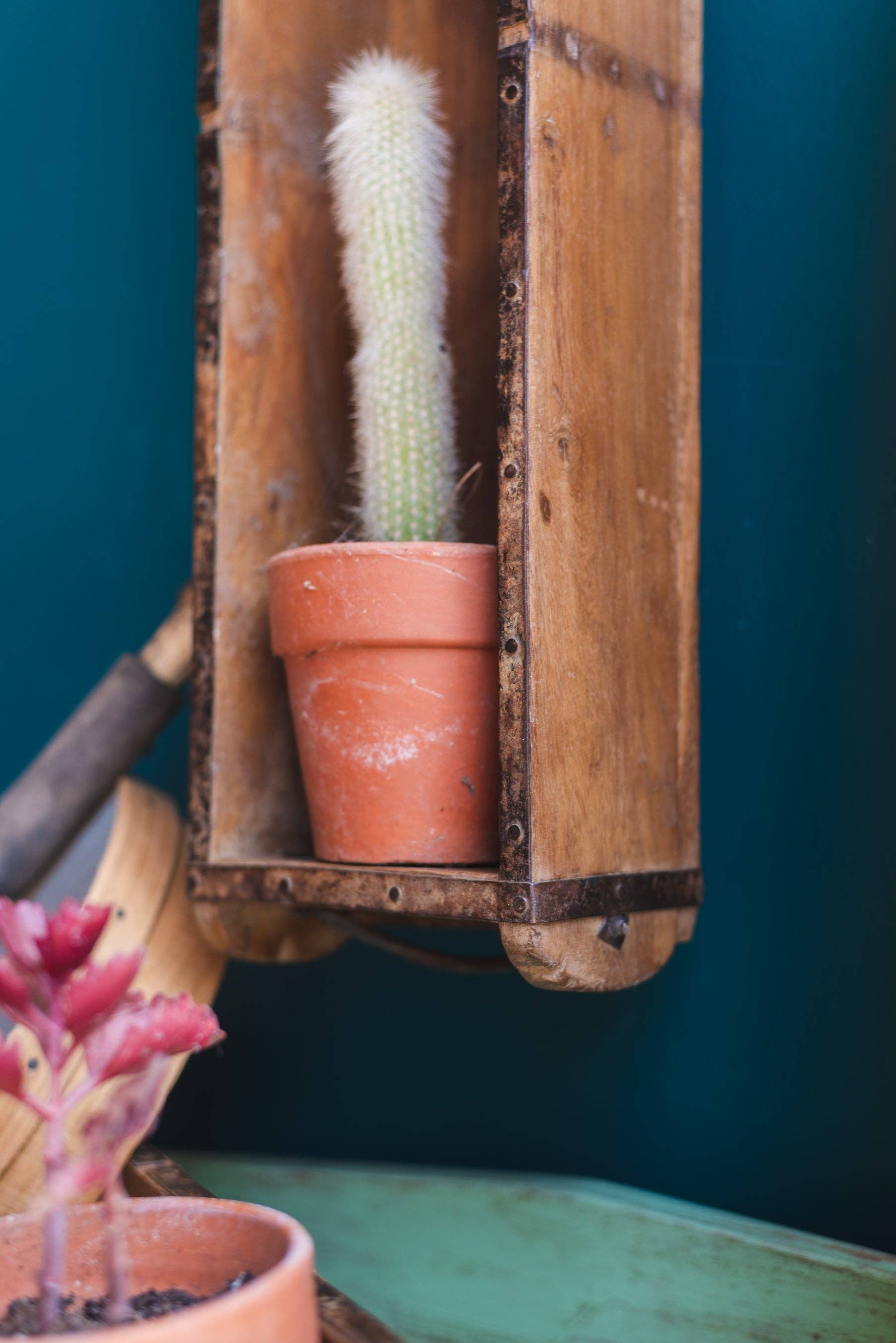 Ian Snow Ltd – wholesale Förvaringsbehållare – Trä Vintage Dubbel Tegelform8