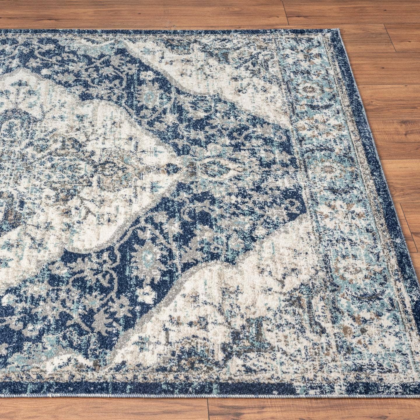 Luxe Weavers - Vente Tapis - Tapis à médaillon oriental Vintage 80615