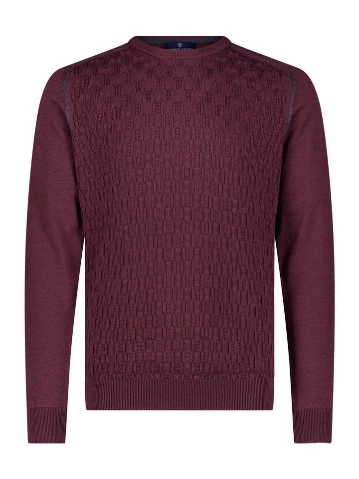 Pull à col rond Hourglass pour la vente par Luchiano Visconti