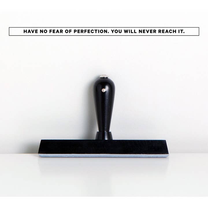 Wms&Co. - Wholesale Rubber/Decorative Stamp - Philosophical Quote Hand Stamp and Inkpad - Single Line43