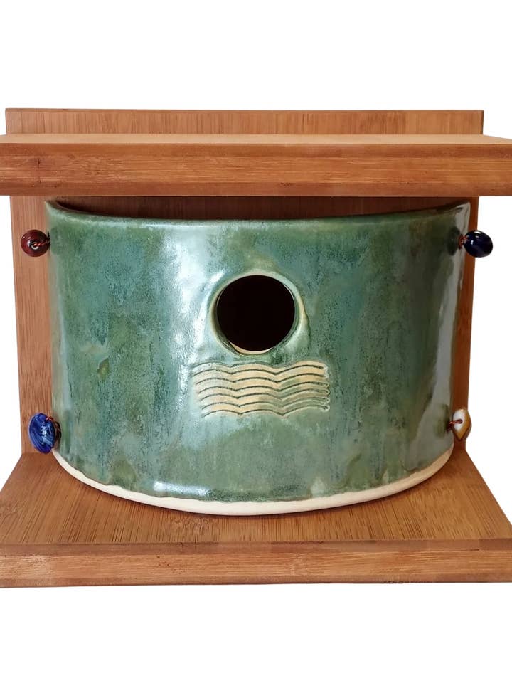 Willow Nest Box for wholesale by Amaranth Stoneware Ltd