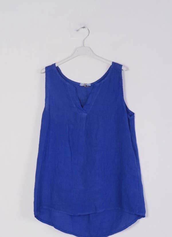 LÉA & LUC - Wholesale Tunic - Women's - 100% Linen Tank Top REF. 3800914