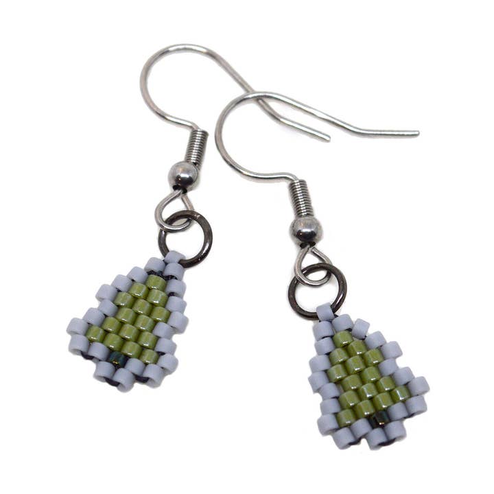 Tiny Tree Earrings for wholesale by Megan Petersen Jewelry
