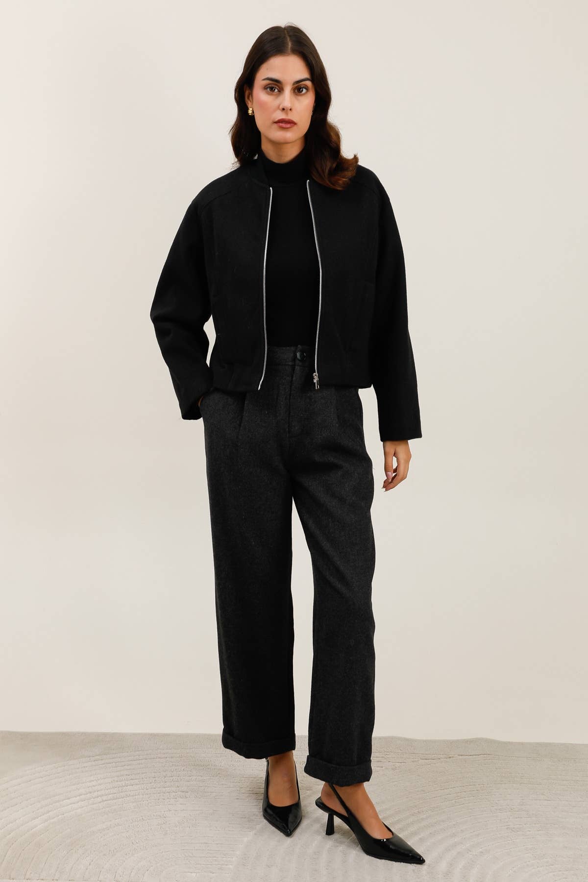 Daphnea - Vendita all'ingrosso Giacca - Donna - 32091 GIACCA IN LANA4