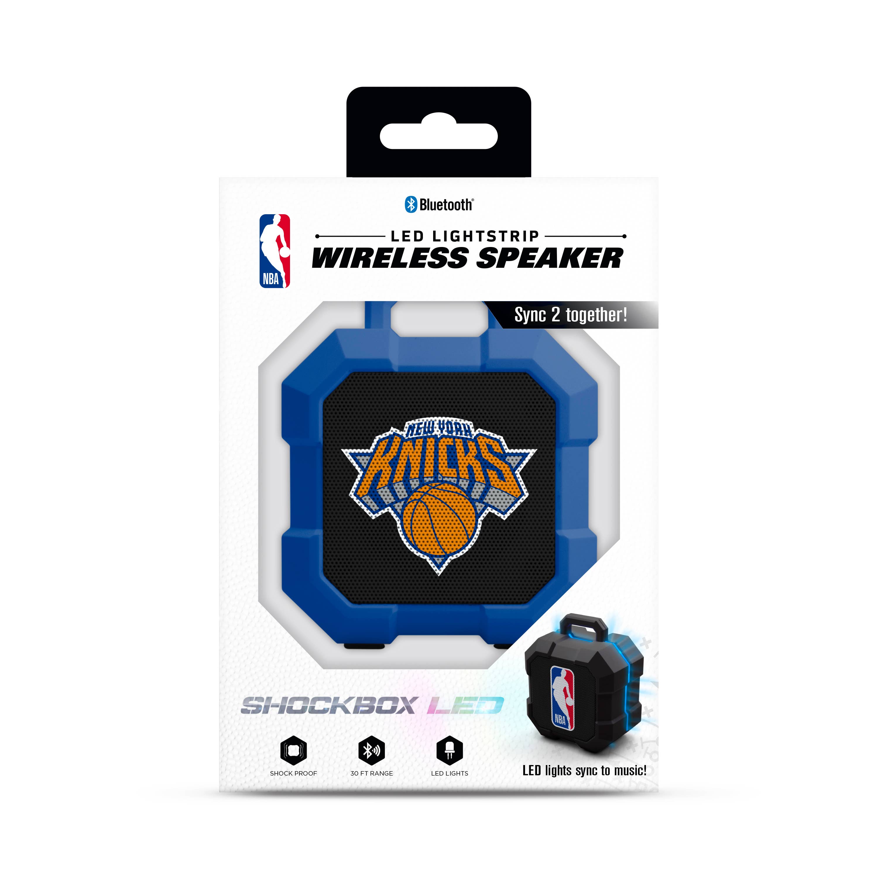 Prime Brands Group - Wholesale Speakers - NBA New York Knicks Shockbox Wireless Speaker0
