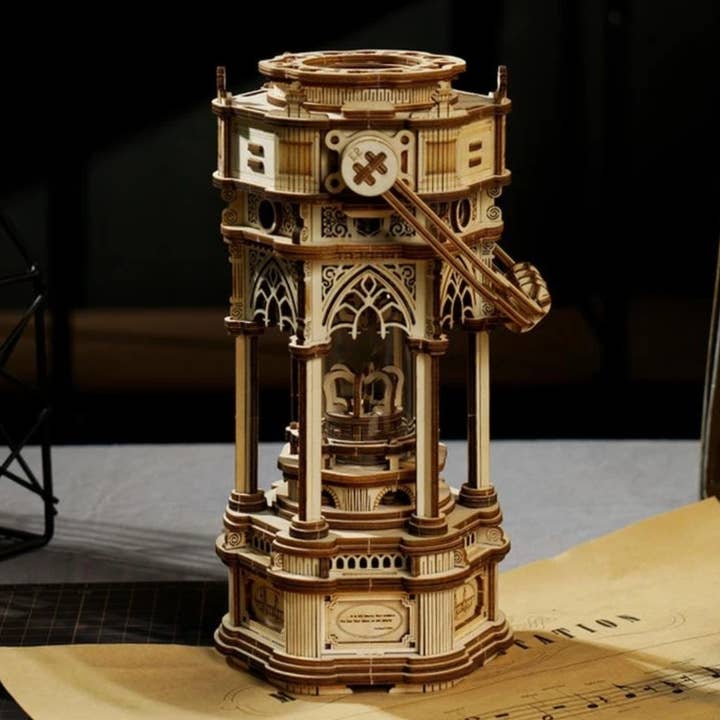Hands Craft - Wholesale DIY Craft Kit - DIY Mechanical Music Box: Victorian Lantern