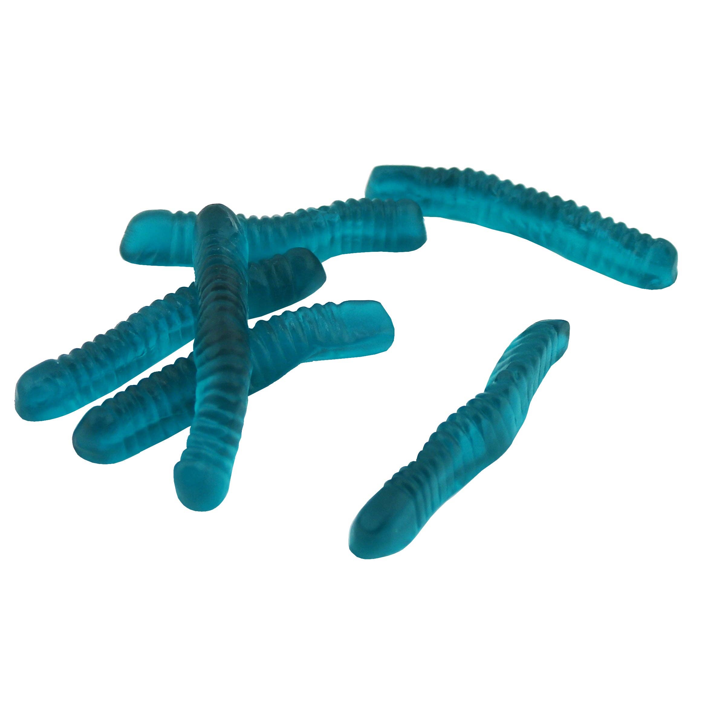 First Choice Candy - Wholesale Gummy - BLUE RASPBERRY GUMMY WORMS4