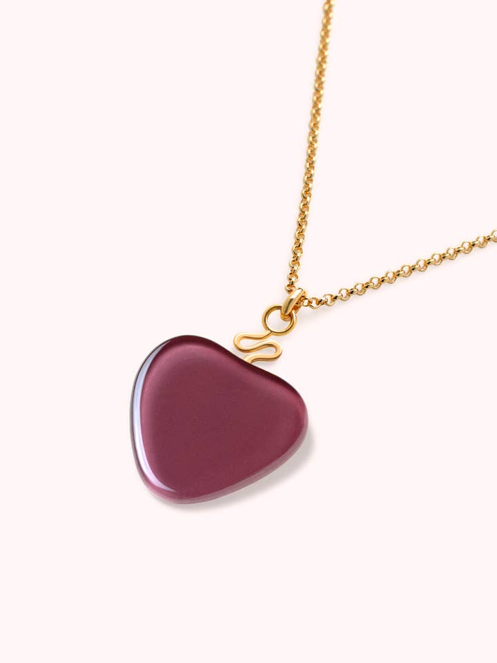 Orla Necklace Grape – 18K Gold Plated for wholesale by Garda