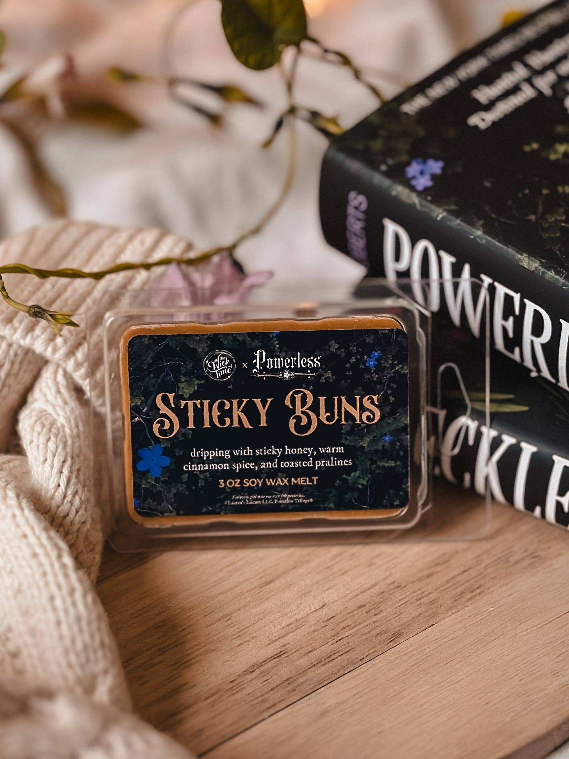 In the Wick of Time - Wholesale Wax Melt - Sticky Buns Wax Melt1