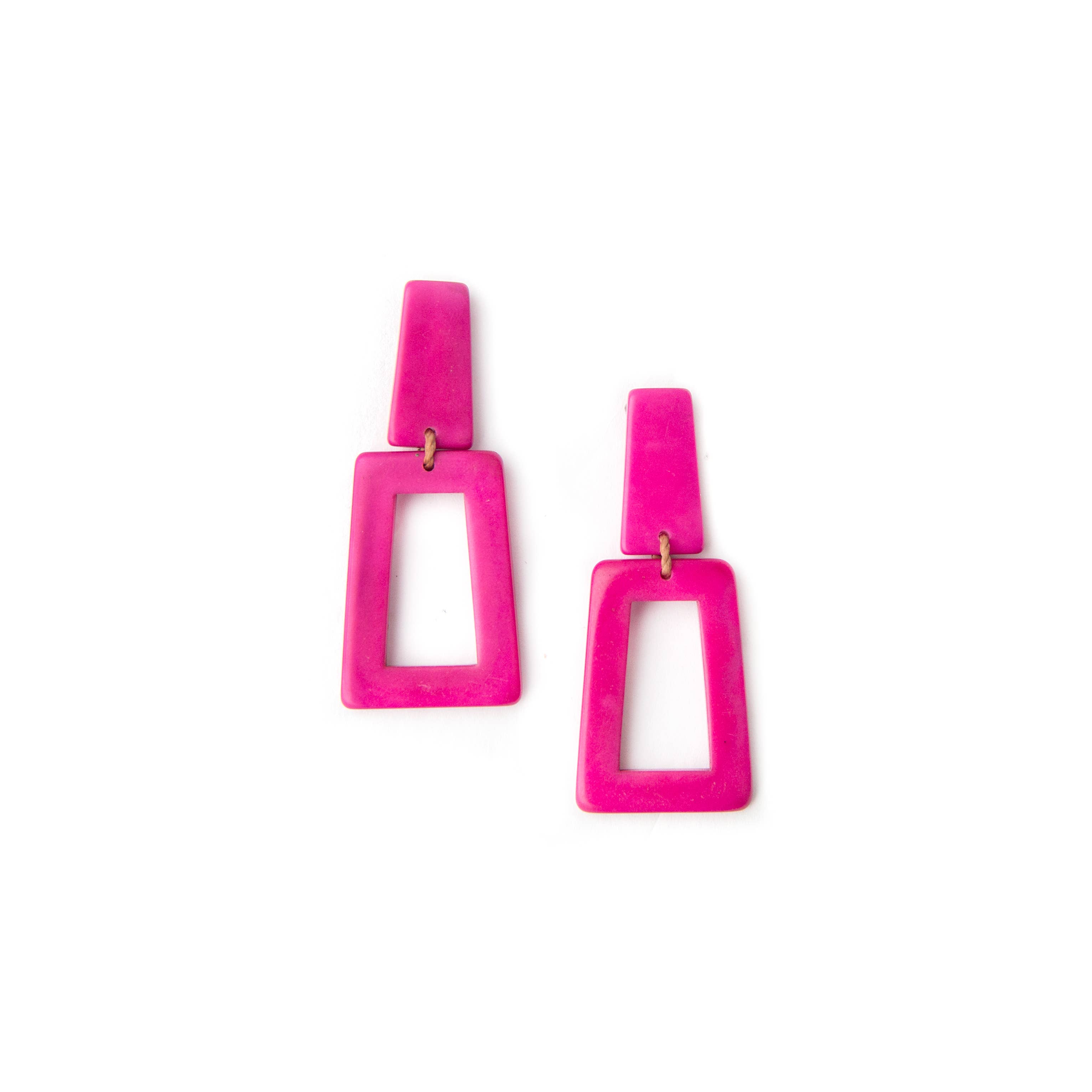 Organic Tagua Jewelry - Wholesale Dangle Earrings - Danielle Earrings1