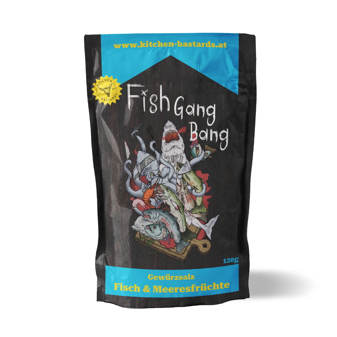 Kitchen Bastards - Wholesale Dried Spice Mix - FishGangBang - Fish & Seafood0