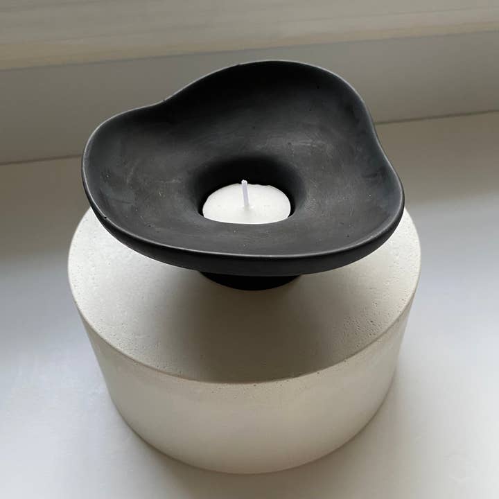 Fancy Concrete - Wholesale Decorative Plate/Dish/Bowl - Aglaya - Pedestal Bowl