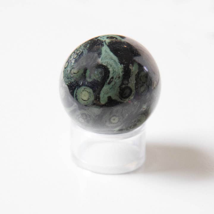 Tiny Rituals - Wholesale Spiritual Stone/Crystal - Kambaba Jasper Sphere - AAA Premium Quality59