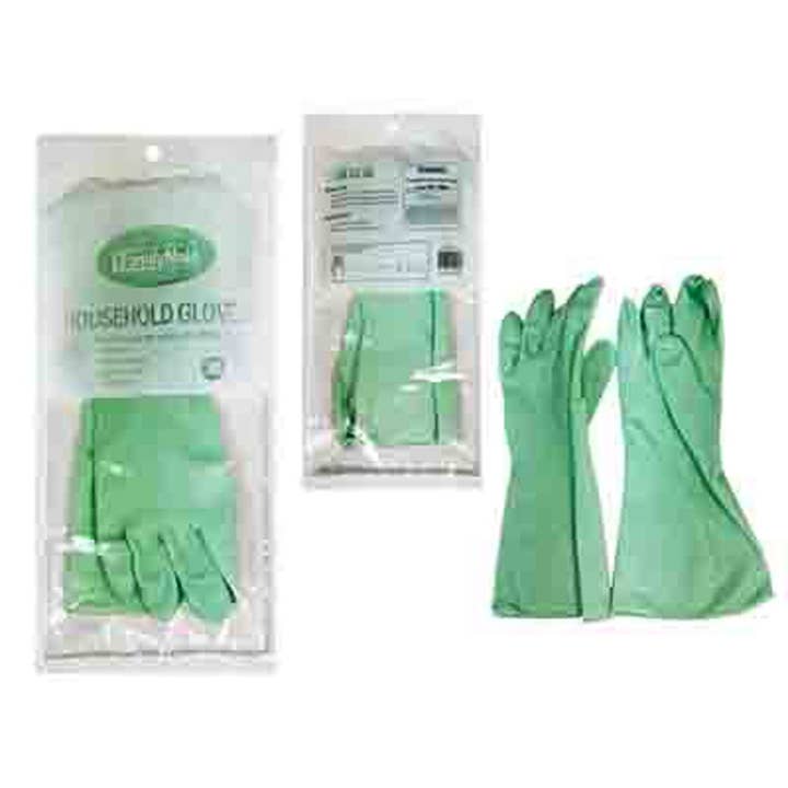 PVC Gloves 12.5" L 1 Pair Medium Printed 80G for wholesale by Deluxe Import Trading