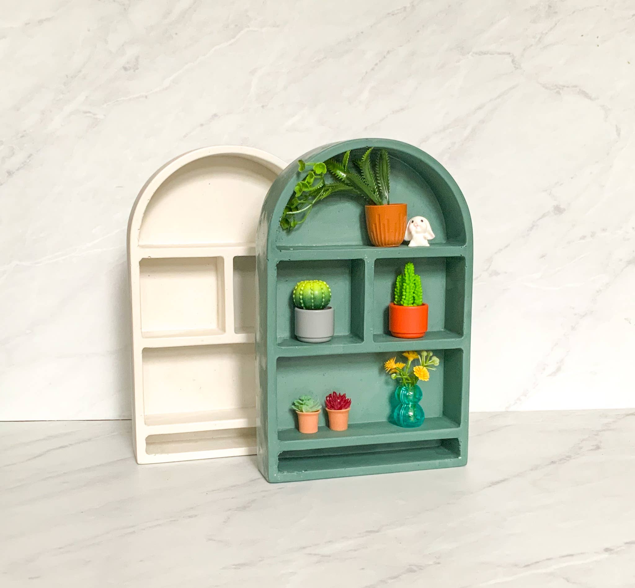Left Corner Goods - Wholesale Wall Mounted Shelf - Arch Display Shelf | Curio Shelf | Shrine Altar display3