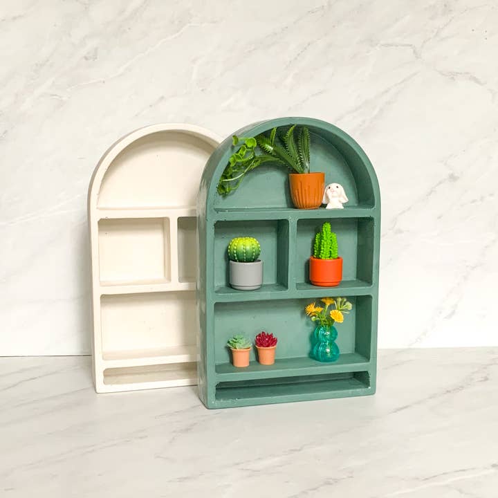 Left Corner Goods - Wholesale Wall Mounted Shelf - Arch Display Shelf | Curio Shelf | Shrine Altar display3