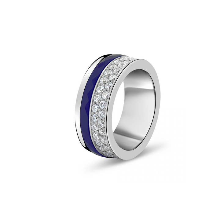 Lola blå ring for engroshandel hos Enomis