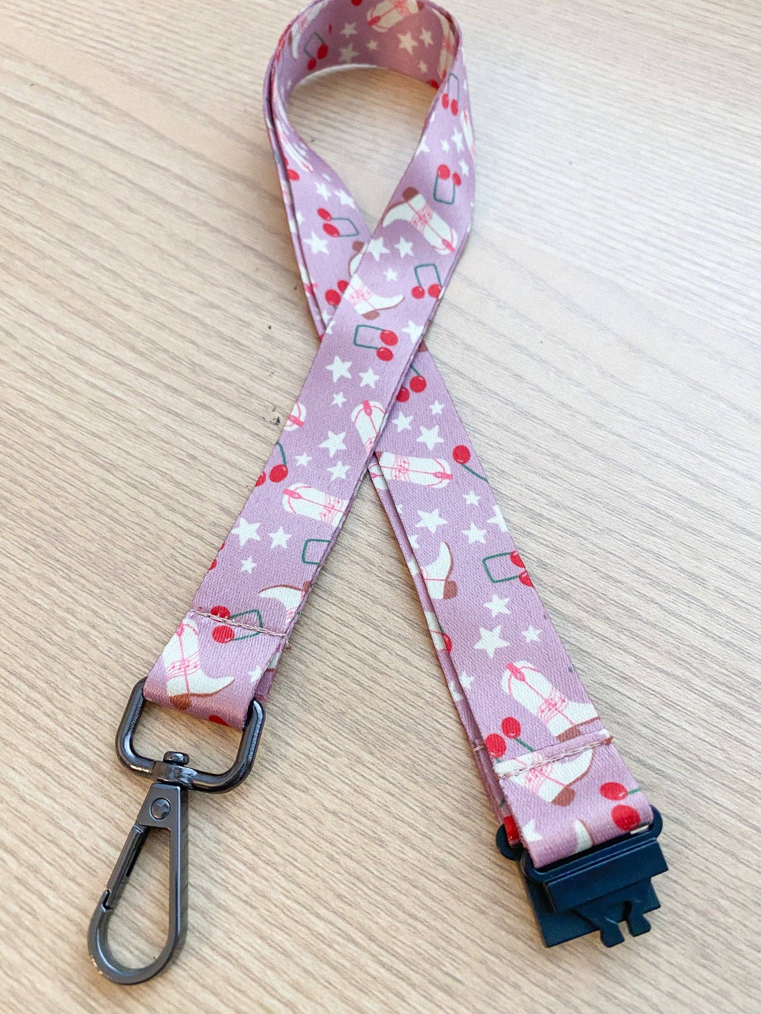Musically Minted - Wholesale Lanyard - Unisex - Pink Cowgirl Lanyard7