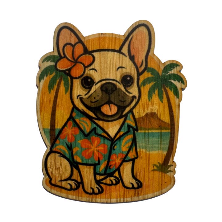 Carlin hawaïen pour la vente par Bamboo Wood Stickers