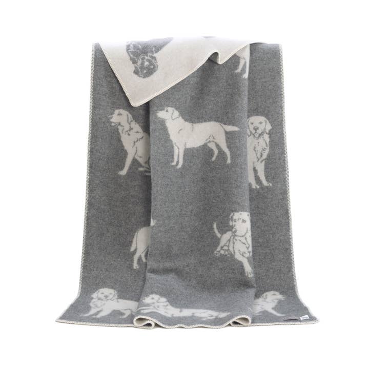 JJ Textile - Wholesale Throw Blanket - Dog Wool Blanket