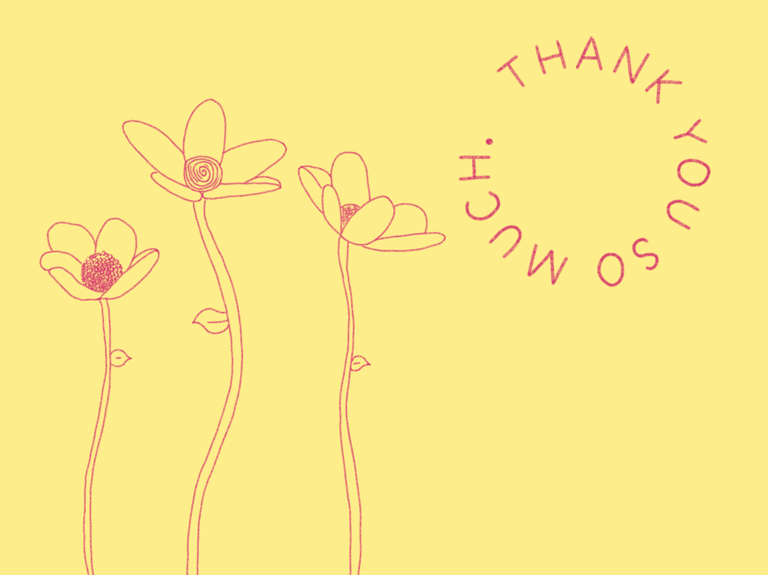 BYJES - Wholesale Thank You Card - T10231