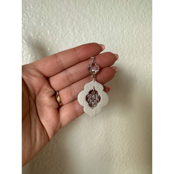 Clay & Fern Co. - Wholesale Dangle Earrings - Birch Earrings - Silver Wedding Earrings3