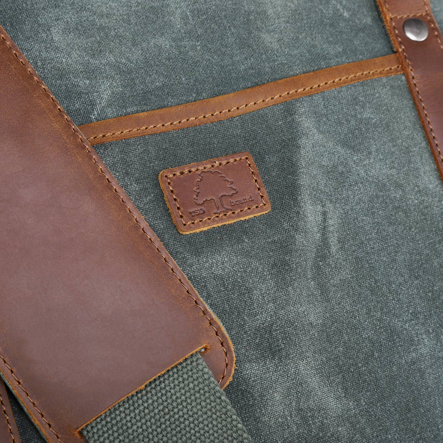 TSD Brand - Wholesale Weekender Bag - Unisex - Stone Creek Waxed Canvas Travel Bag16