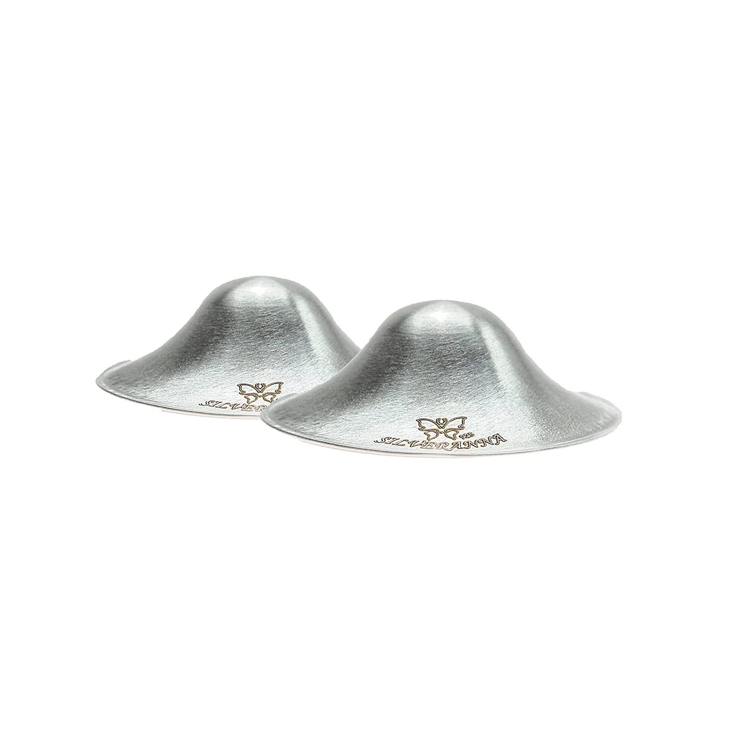 Silveranna Silver Nursing Cups - Vente Coussin d'allaitement - Maternité - Silveranna® protecteurs de mamelons en argent 9250