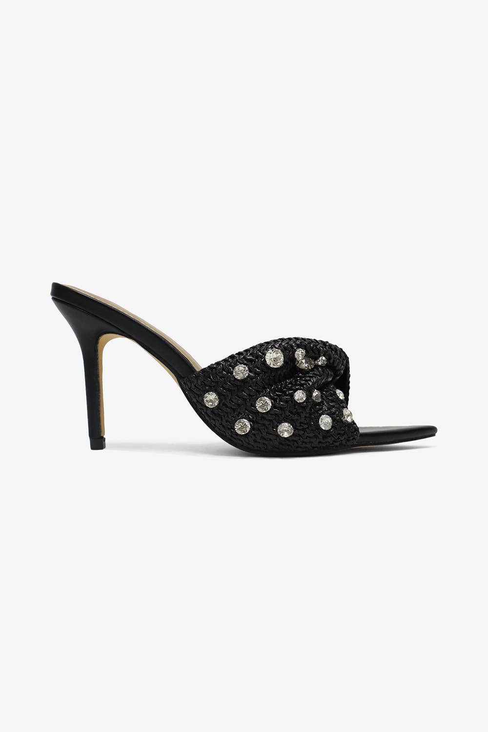 Lemonade Shoes - Vendita all'ingrosso Tacchi alti - Donna - KORRA - Sandali di lusso in rafia con perline, tonalità dorata0