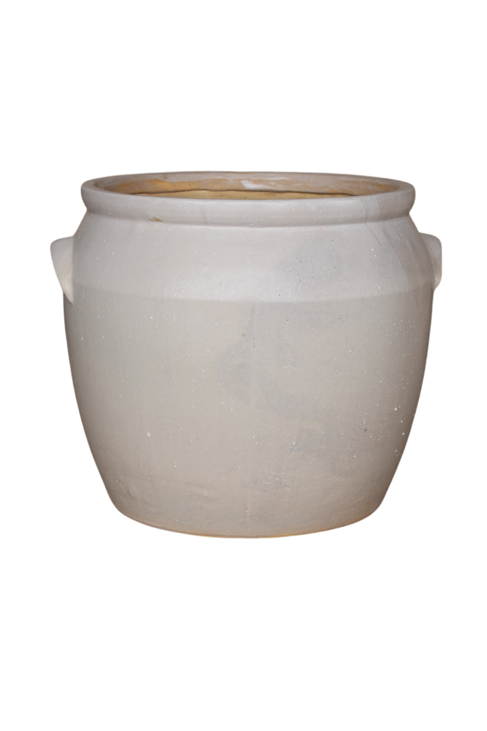 Luxe B Co - Wholesale Vase - French Replica White Matte Confit Crock Pot Large4
