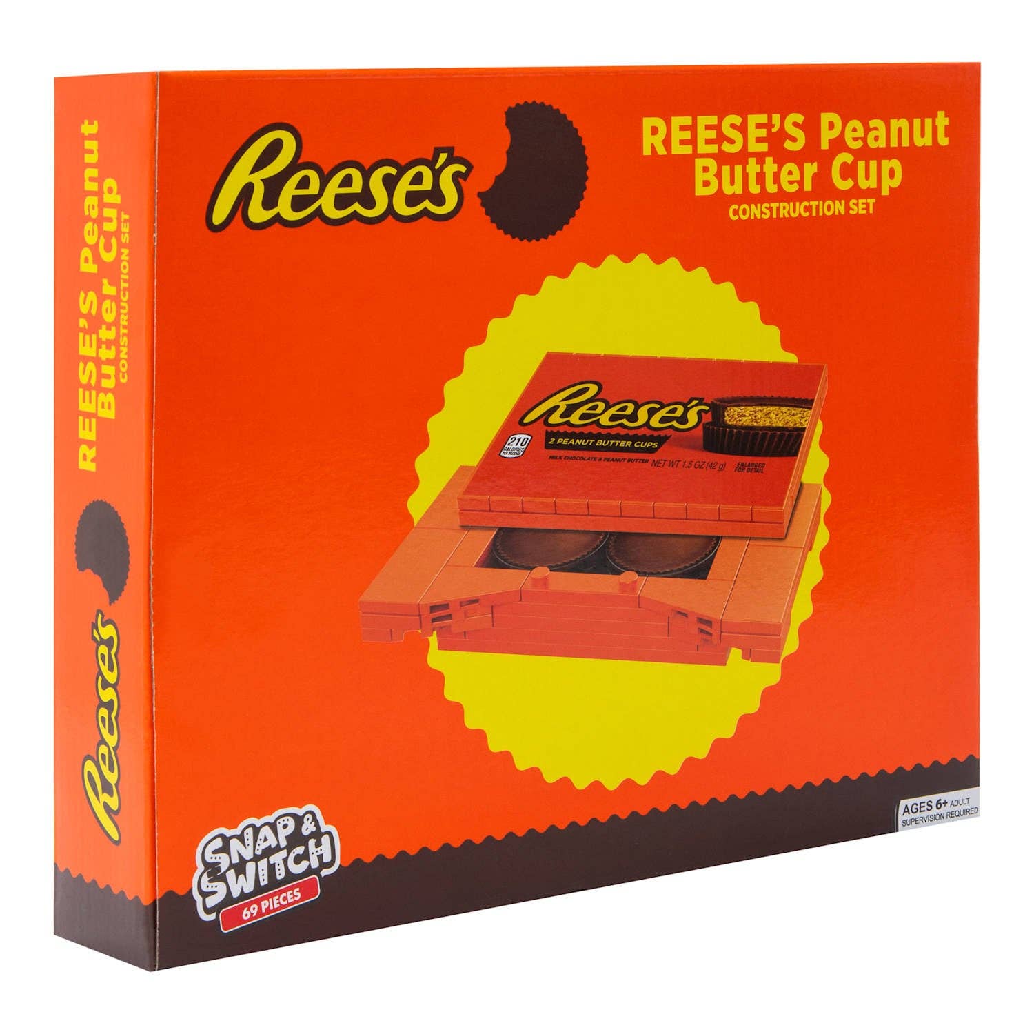 Well Played - Wholesale Build-a-Toy - Kids - Reese's Peanut Butter Cup Snap & Switch Set3