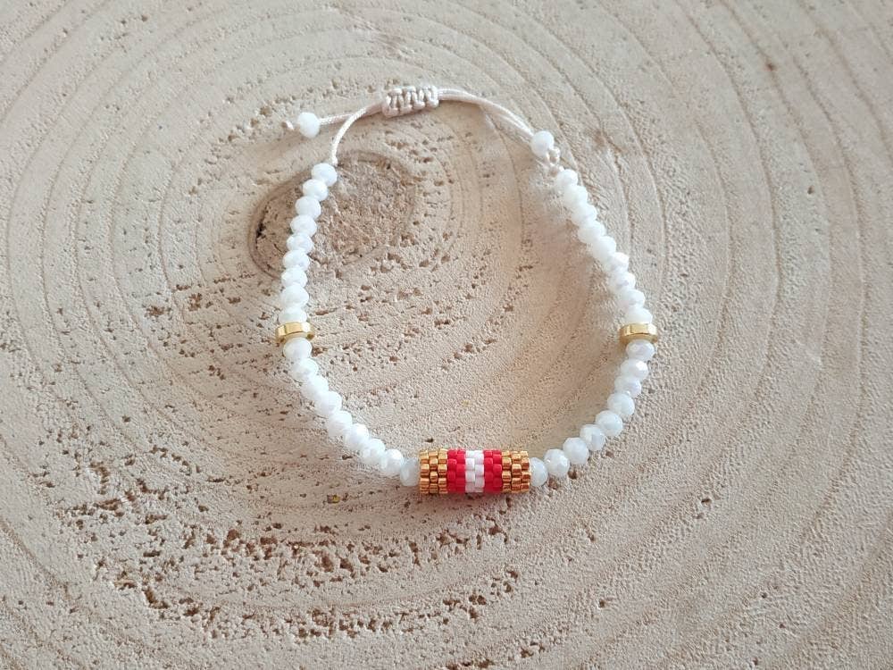 Kalliopi P. Giannoula - Poppygshop – wholesale Beaded bracelet – Seed beaded tube bracelet1