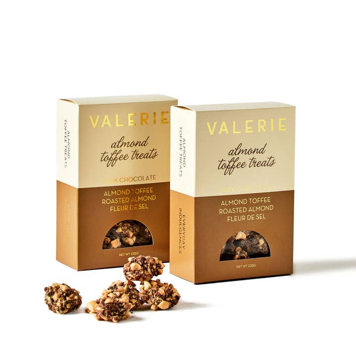 Almond Toffee Treats for wholesale by Valerie Confections