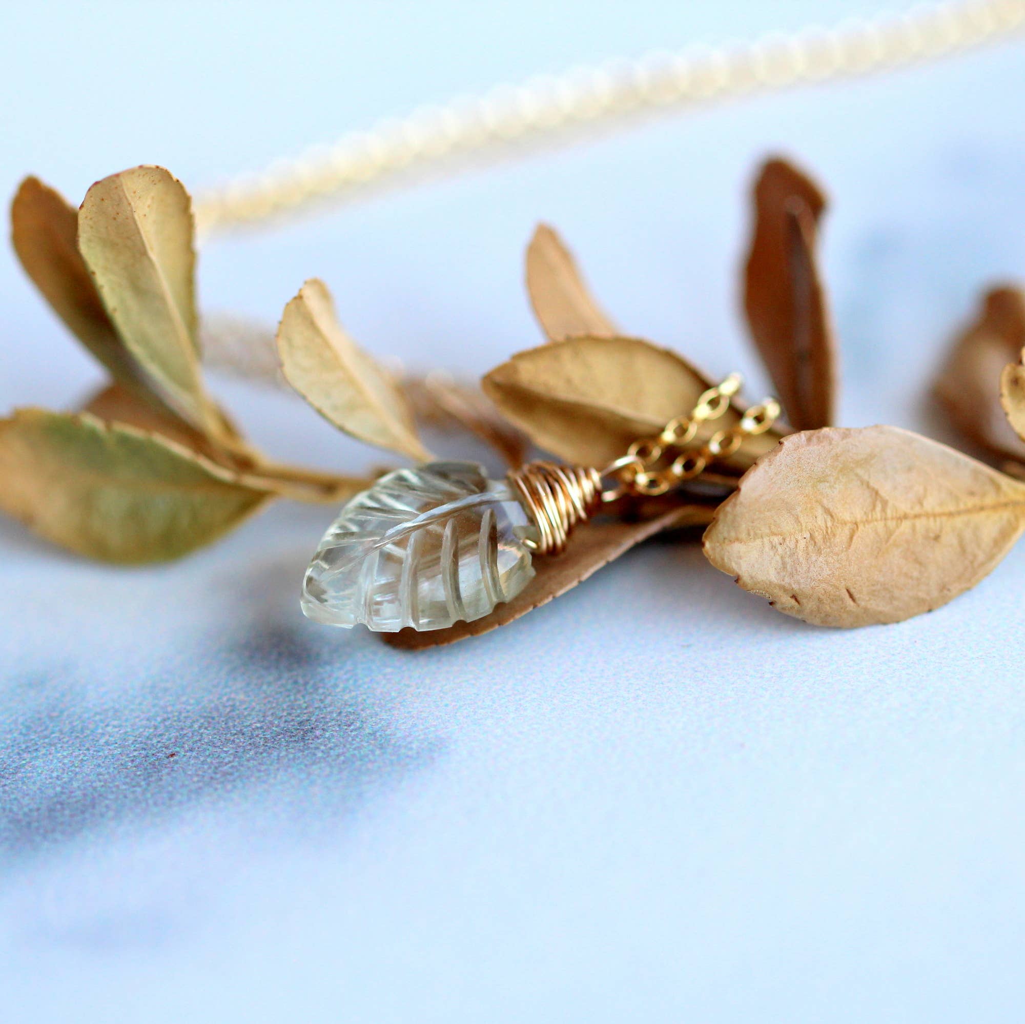 Saressa Designs - Wholesale Pendant/Charm Necklace - Palm Necklace1