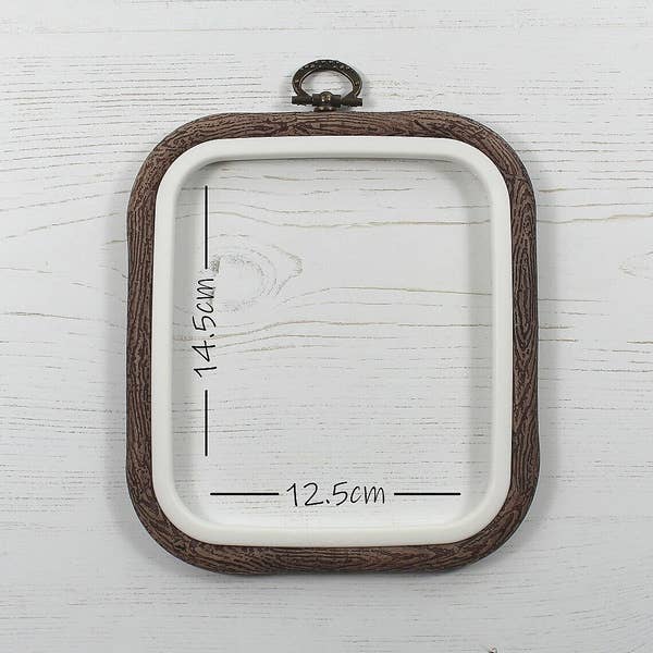 Nurge - Wholesale Craft Supplies - Nurge Flexi Hoops Square 125 x 145mm ((5"x 5 3/4")0